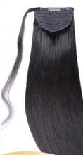 Load image into Gallery viewer, Black Peruvian Human Hair Ponytail
